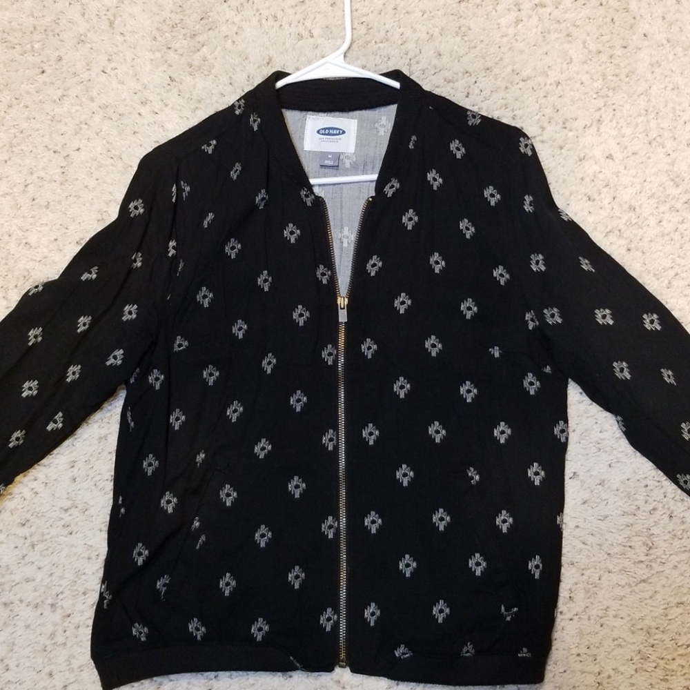 Old Navy bomber jacket NWOT, black size M